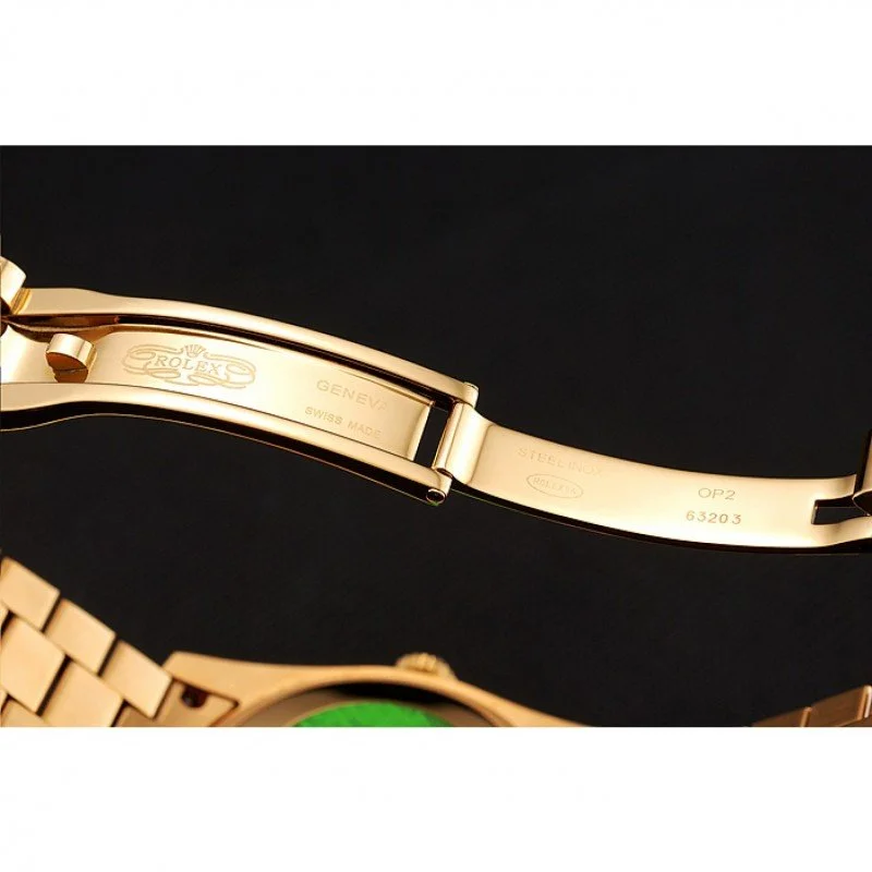 Superclone Rolex Day-Date 37mm Gold Dial 1453956 - Image 6