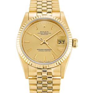 Rolex Datejust Mid-Size 31mm Champagne Dial 68278