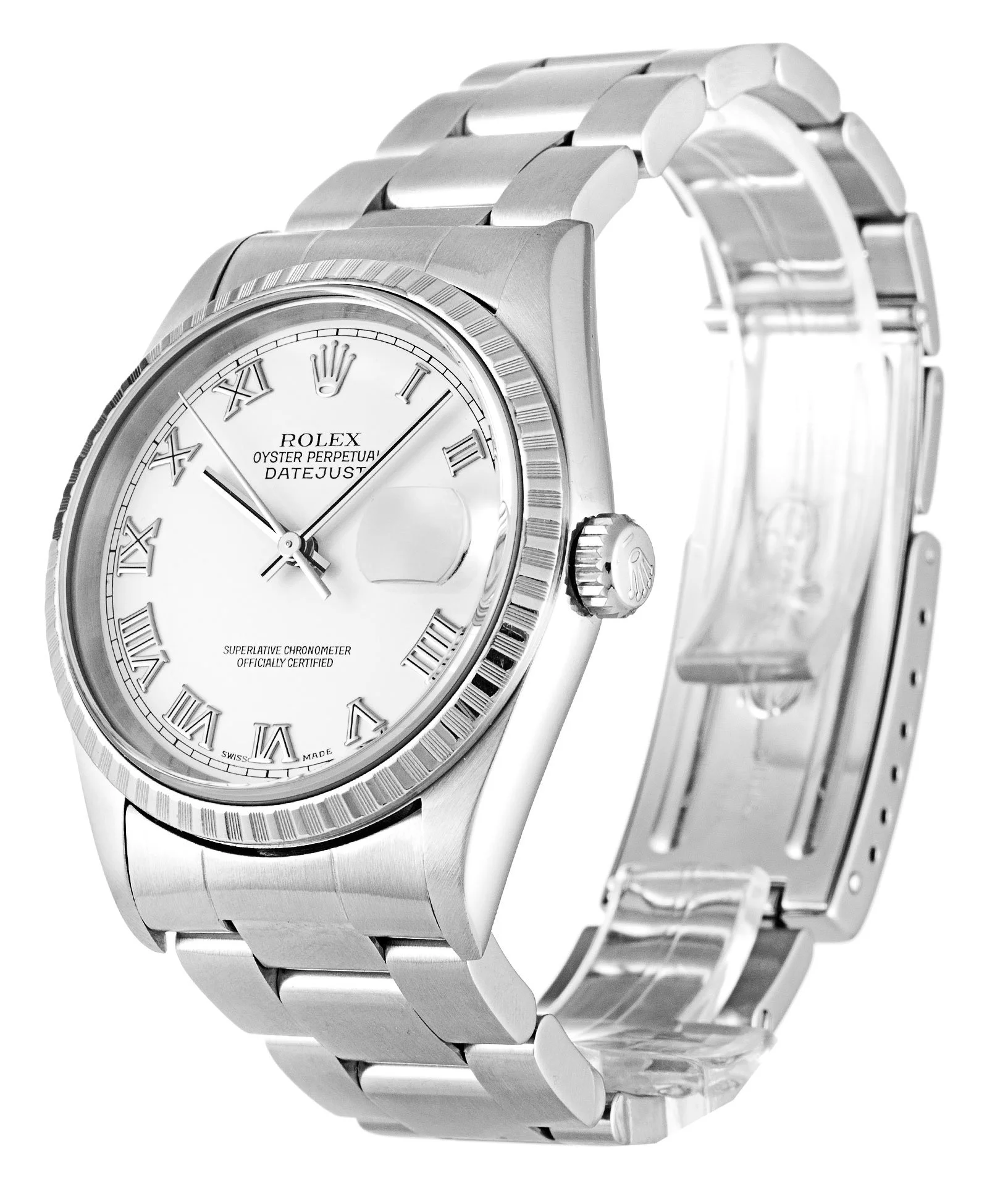Rolex Datejust 36mm White Dial 16220 - Image 2