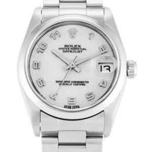 Rolex Datejust Mid-Size 30mm Ivory Jubilee Dial 68240