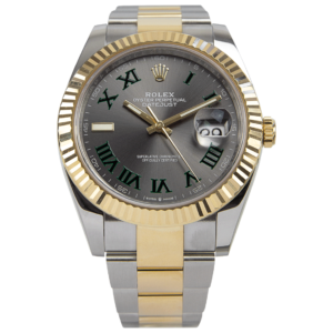 Rolex Datejust II 41mm Rhodium Dial 126333  Wimbledon  Two-Tone Oyster