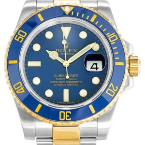 Superclone Rolex Submariner 40mm Blue Dial 116613LB Bluesy