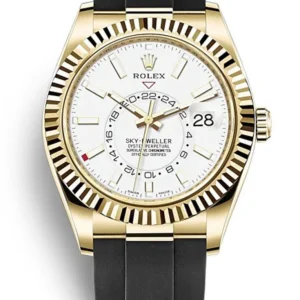 Superclone Rolex Sky-Dweller 42mm White Dial 326238