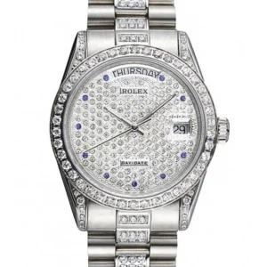 Superclone Rolex Day-Date 37mm Diamond Dial 621612