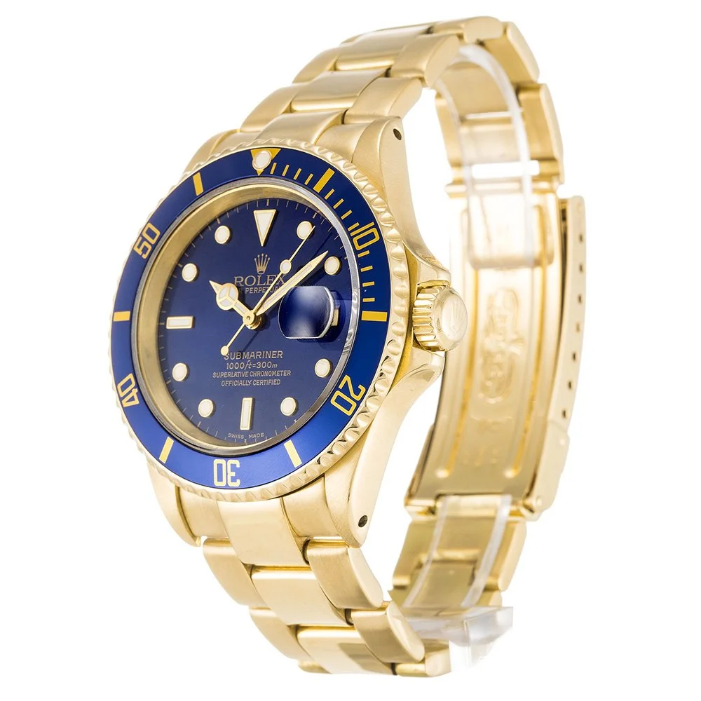 Rolex Submariner 40mm Blue Dial 16618LB - Image 2