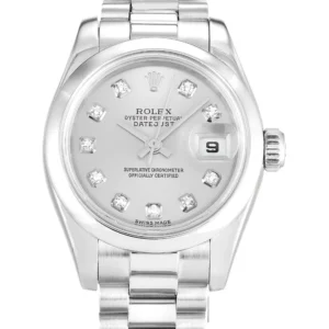 Rolex Lady-Datejust 26mm Silver Dial 179166