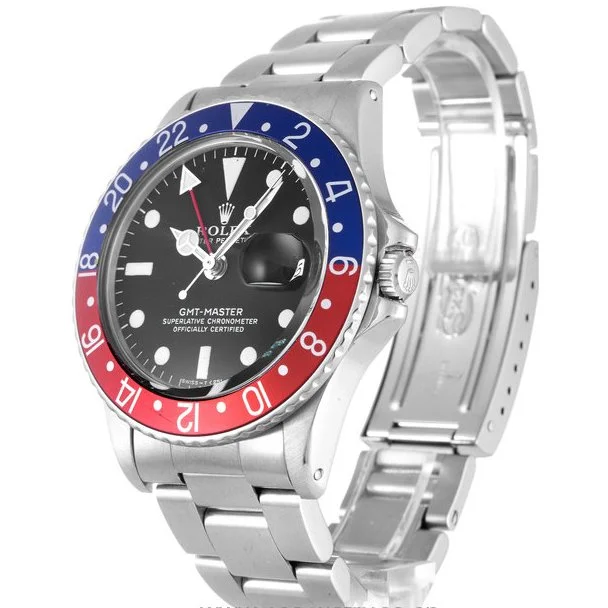 Rolex GMT-Master 40mm Black Dial 16710 Pepsi - Image 3