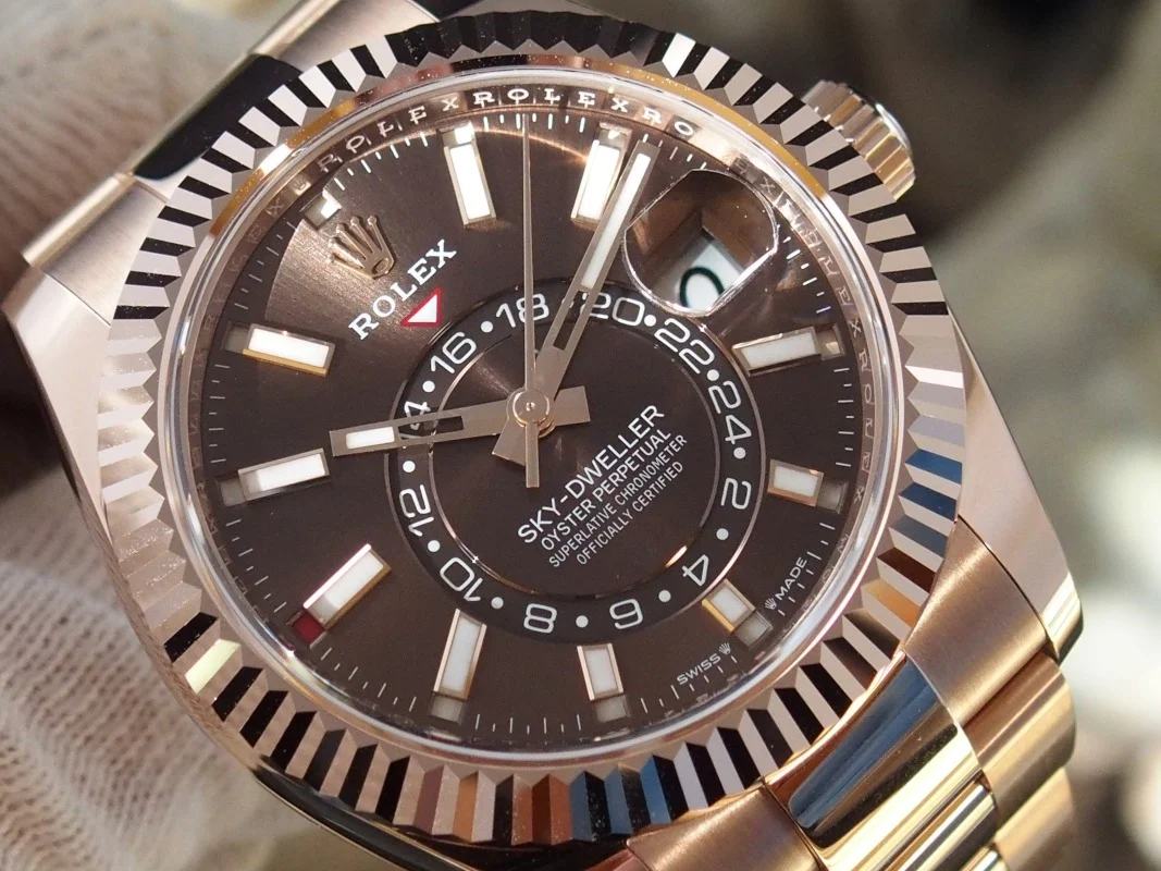 Superclone Rolex Sky-Dweller 42 mm Chocolate Dial 336935 - Image 3