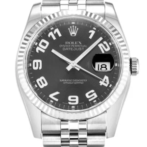Rolex Datejust 36mm Black Dial 116234