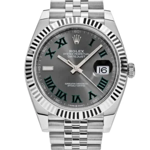 Superclone Rolex Datejust 41mm Rhodium Dial 126334  Wimbledon  Flutted / Jubilee