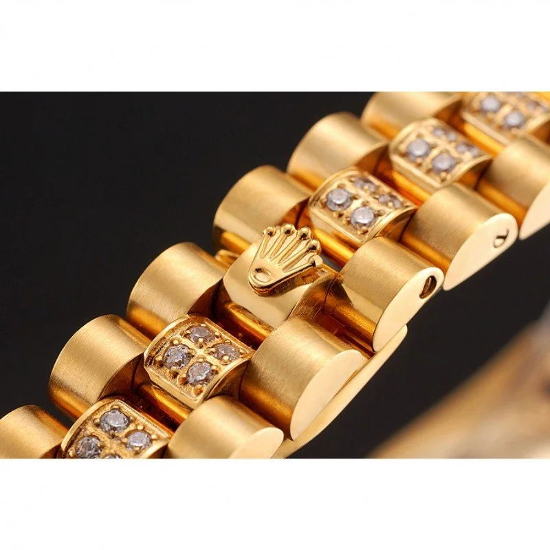 Superclone Rolex Datejust 21mm Gold Dial 1453955 - Image 6