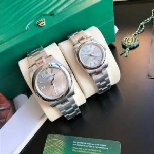 Couple Watches Rolex Oyster Perpetual 31/41mm SS/SS Sliver/Stk