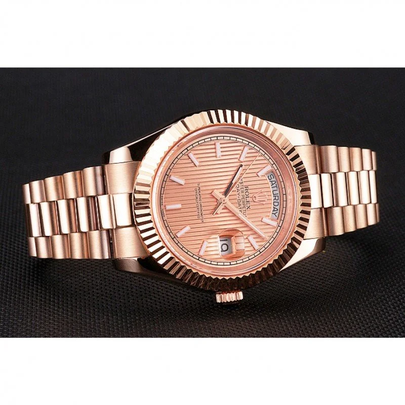 Superclone Rolex Day-Date 40mm Rose-Gold Dial REP016823 - Image 5