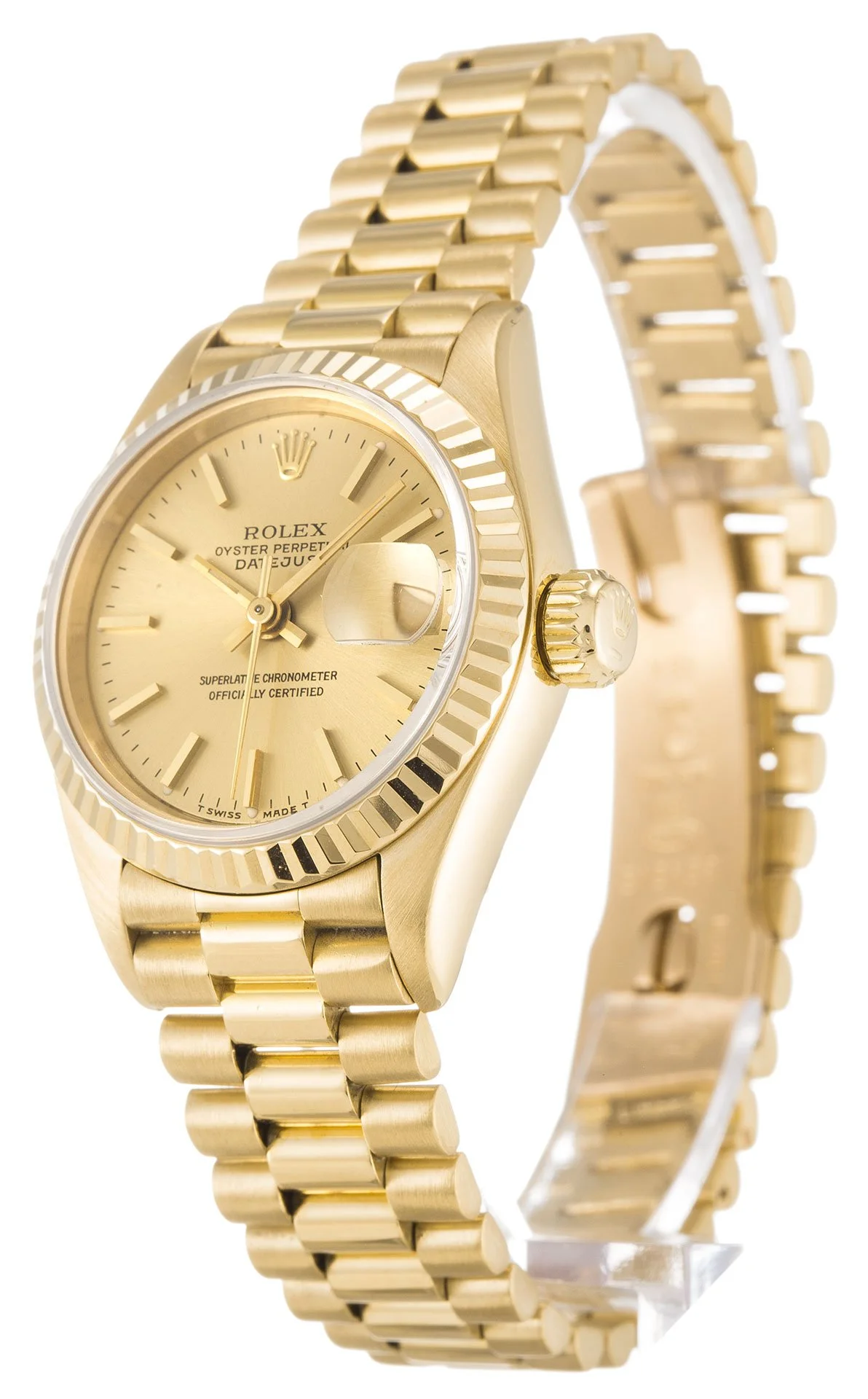 Rolex Lady-Datejust 26mm Champagne Dial 69178 - Image 2