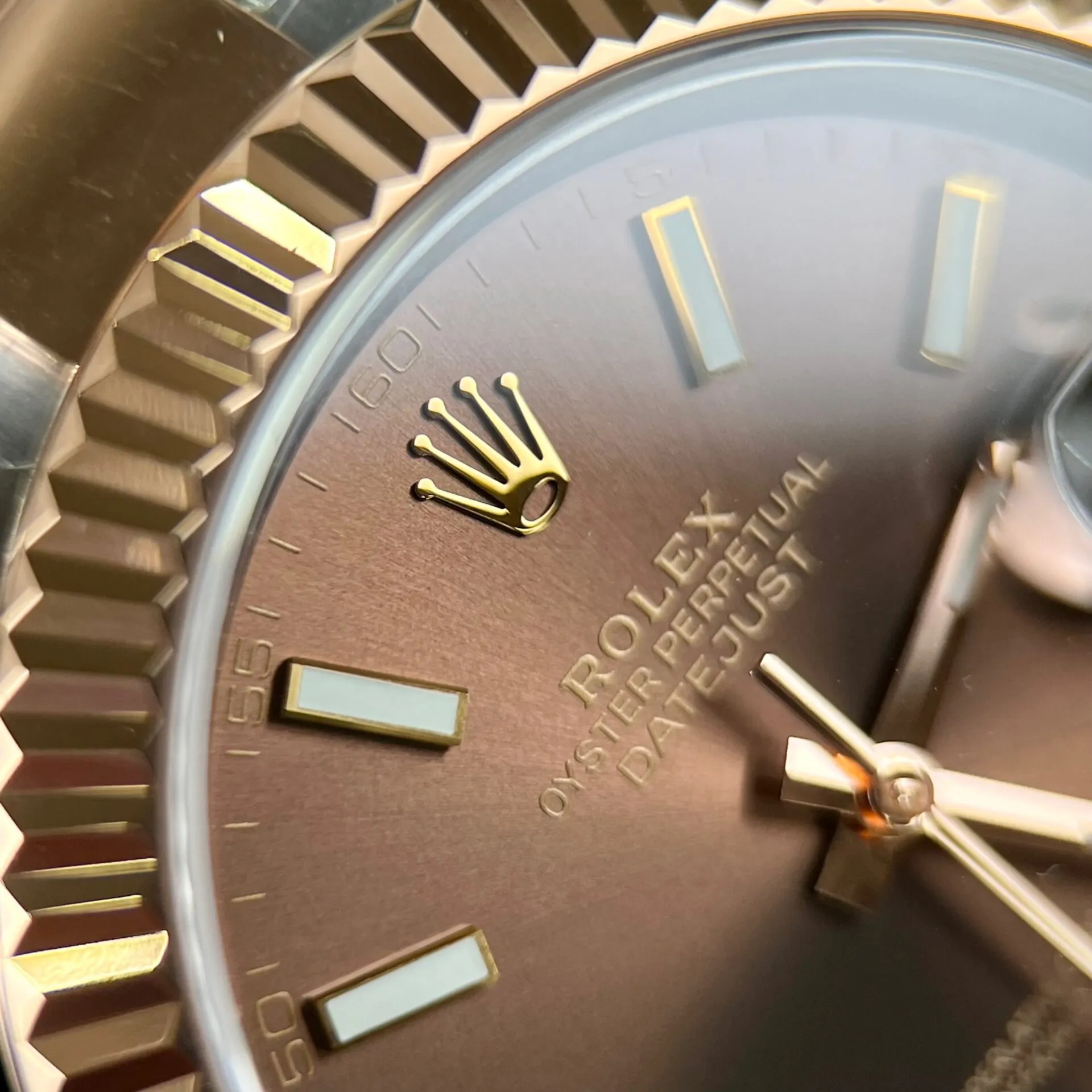 Superclone Rolex Datejust 41 mm Chocolate Dial 126331 Oyster - Image 8