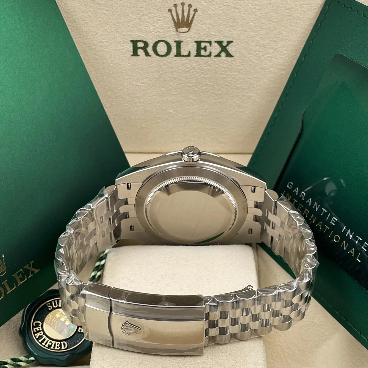Rolex Datejust 41mm White Dial 126334 Jubilee Flutted - Image 7