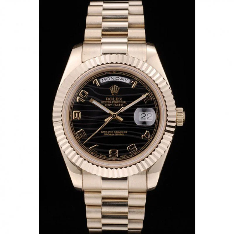 Superclone Rolex Day-Date 40mm Black Dial 41998 - Image 2