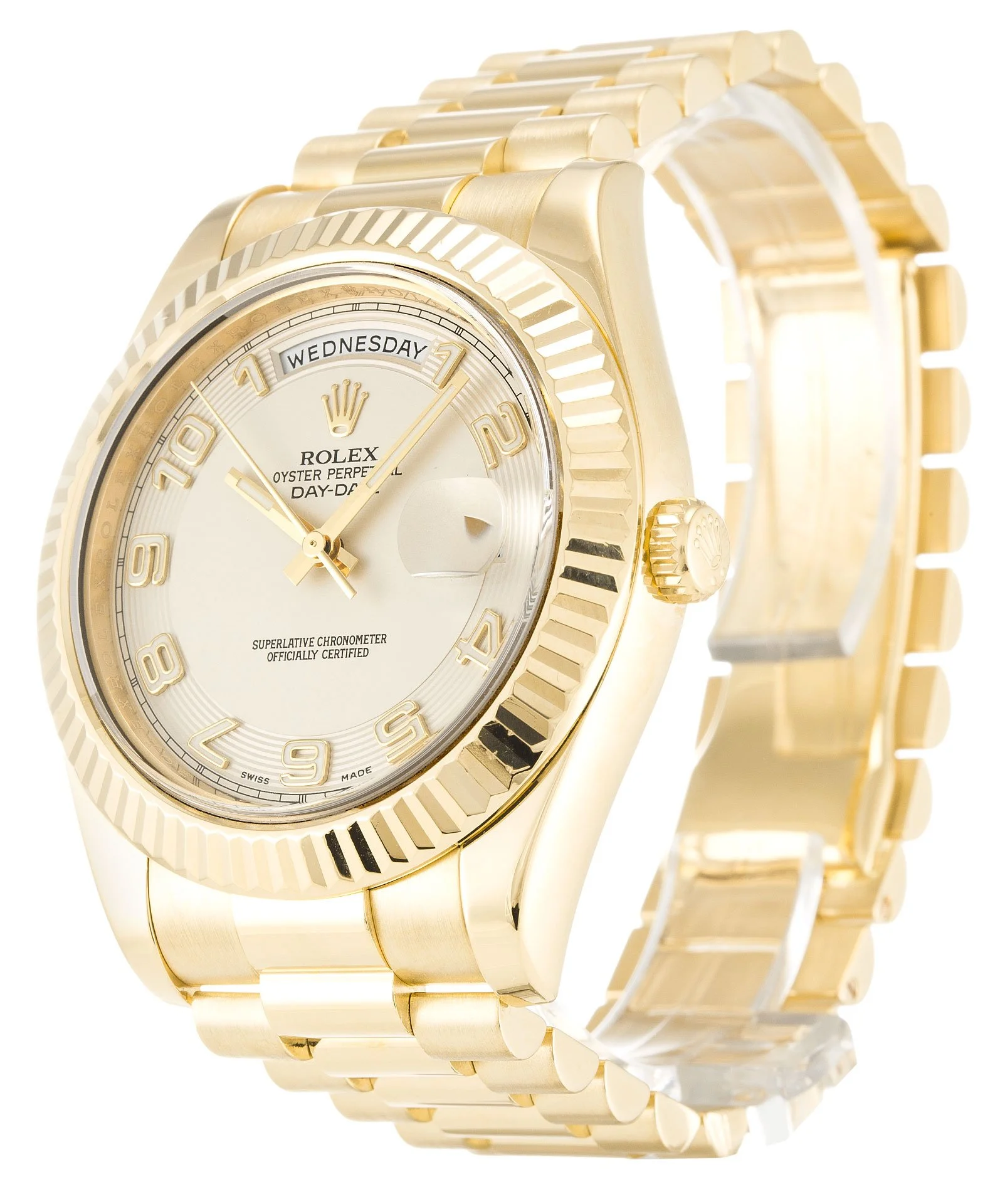 Rolex Day-Date II 40mm Ivory Dial 218238 - Image 2