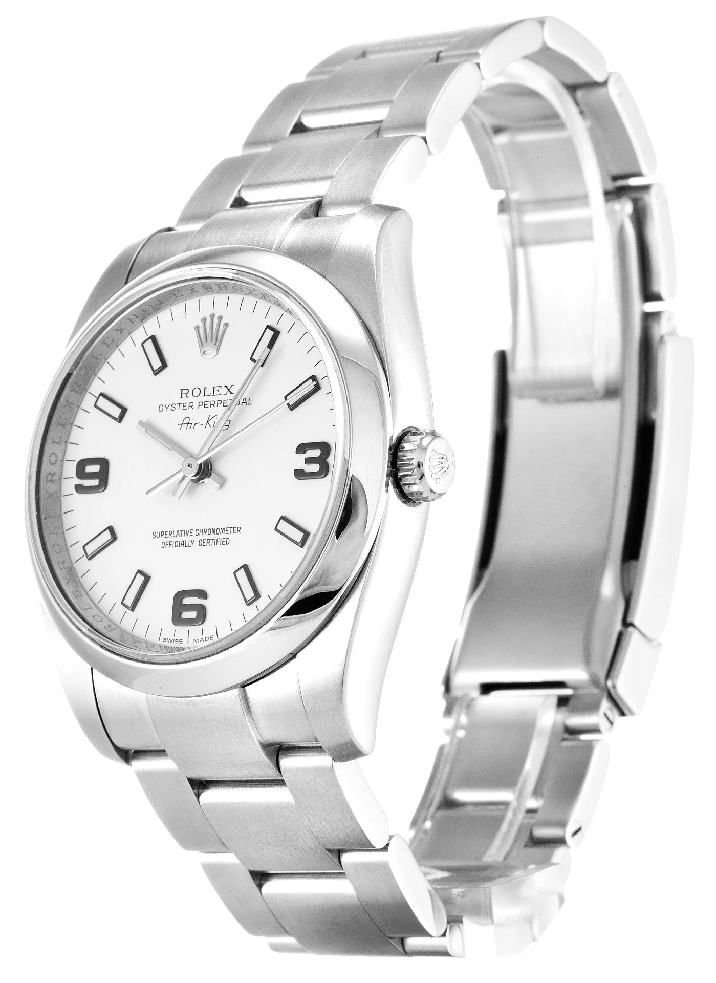 Rolex Air-King 34mm White Dial 114200 - Image 2