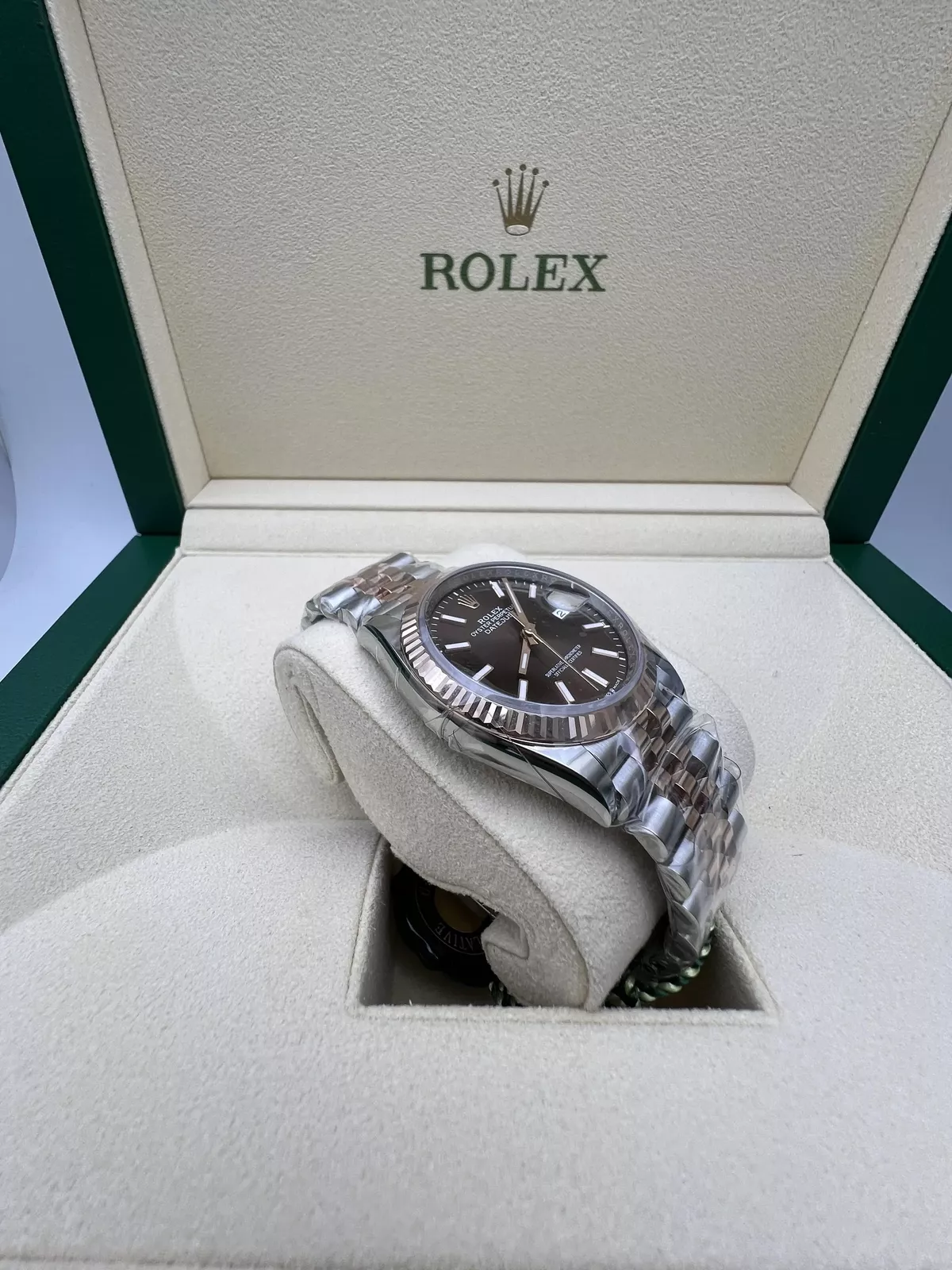 Superclone Rolex Datejust 36 mm Chocolate Dial 126231 Jubilee - Image 3