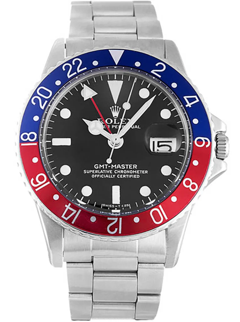Rolex GMT-Master 40mm Black Dial 16710 Pepsi