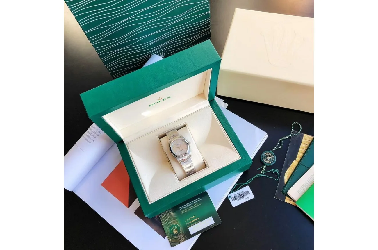 Couple Watches Rolex Oyster Perpetual 31/41mm SS/SS Sliver/Stk - Image 4