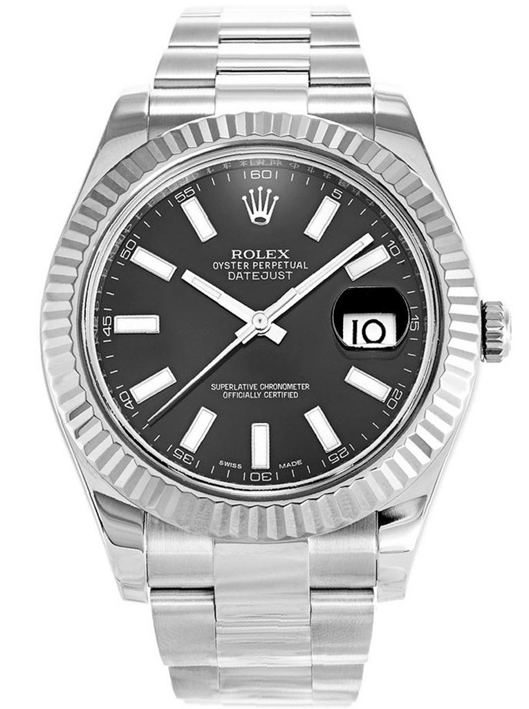 Rolex Datejust 41mm Black Dial 116334