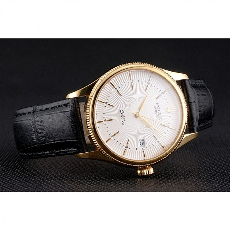Superclone Rolex Cellini 38mm White Dial REP016791 - Image 5