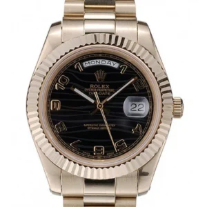 Superclone Rolex Day-Date 40mm Black Dial 41998