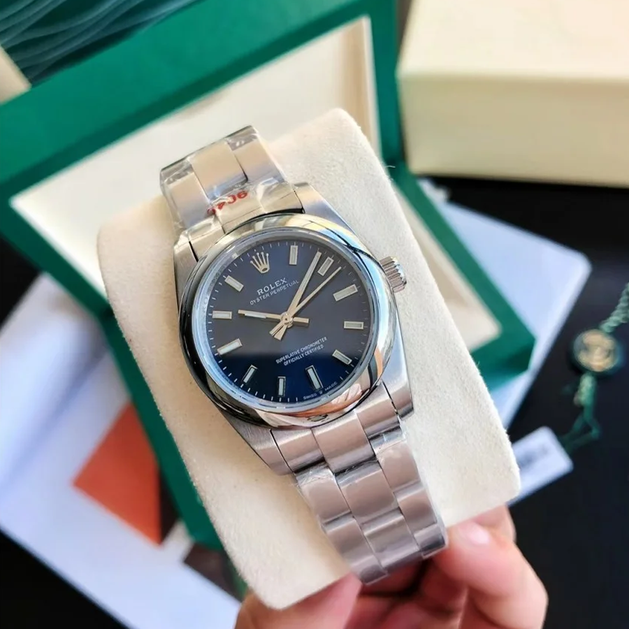 Couple Watches Rolex Oyster Perpetual 31/41mm SS/SS Blue/Stk - Image 2